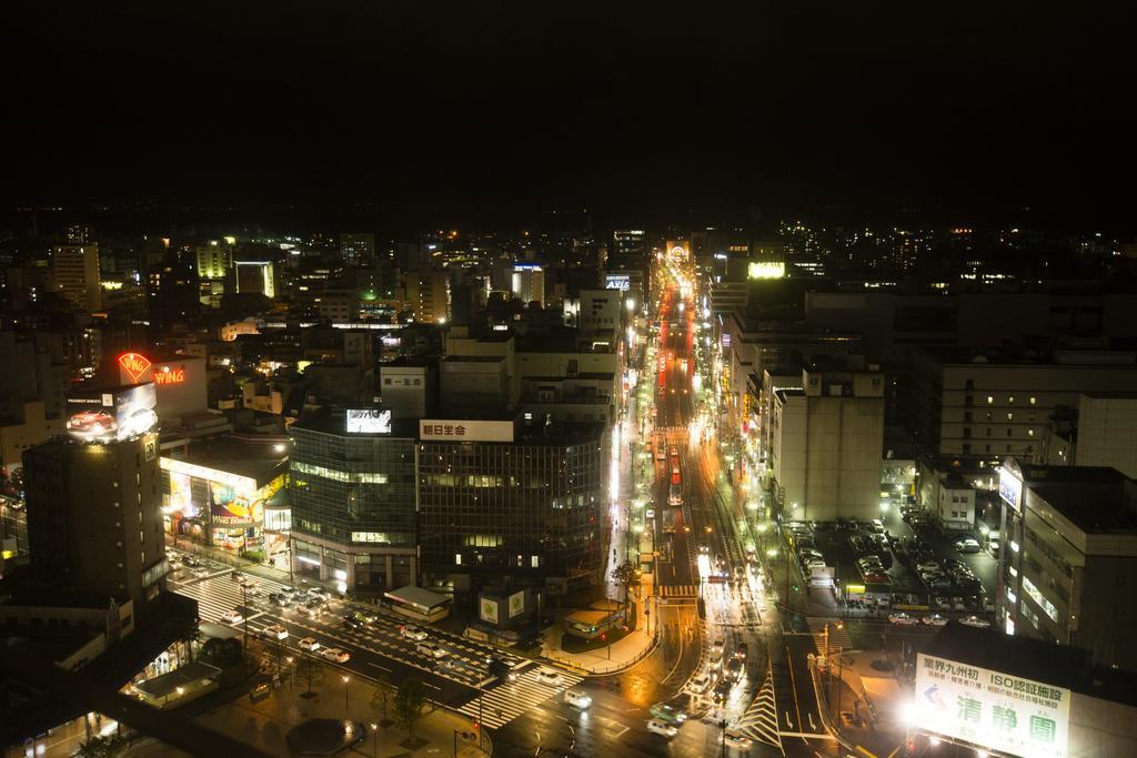 Jr Kyushu Hotel Blossom Óita Kültér fotó